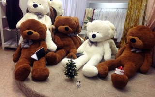 Плюшевые медведи оптом купить в Минске